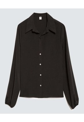 Camisa Para Mujer Manga Larga Color Negro Marca Ostu #40010275