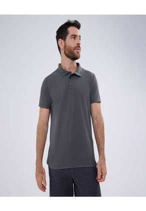 Polo Para Hombre Cuello Tejido Sin Bolsillo Color Verde Marca Ostu #60110673