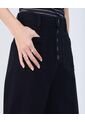 Jean Para Mujer Wide-Leg Color Negro Marca Ostu #40160494 de Ostu