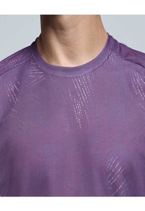 Camiseta Para Hombre Manga Corta Color Uva Marca Ostu #60091307