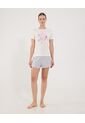 Camiseta Para Mujer Manga Corta Color Crema Marca Ostu #40092283 de Ostu