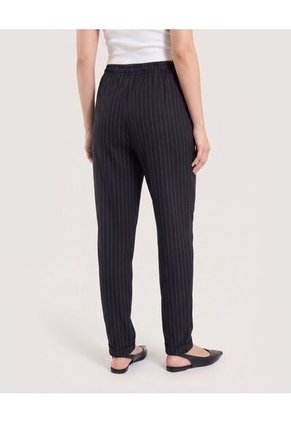 Jogger Con Bolsillos  Para Mujer Negro Ostu