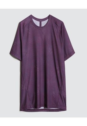 Camiseta Para Hombre Manga Corta Color Uva Marca Ostu #60091307