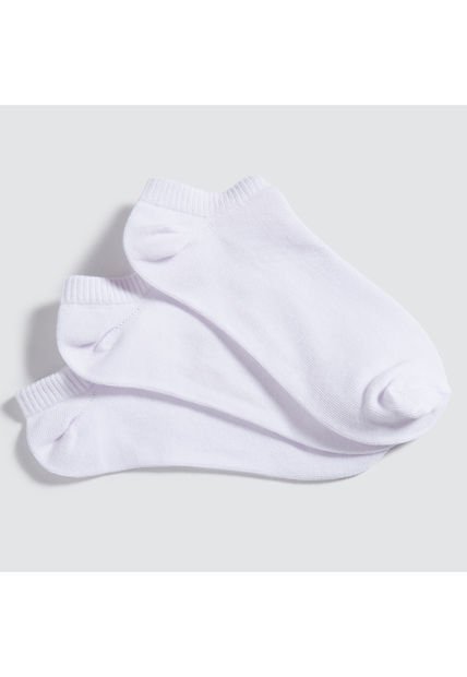 Medias Para Mujer Invisible Color Blanco Marca Ostu #40980075