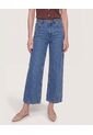 Jean Culotte Easy Fit  Para Mujer Azul Ostu de Ostu