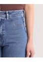 Jean Culotte Easy Fit  Para Mujer Azul Ostu de Ostu