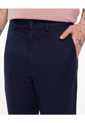 Pantalon Para Hombre Chino Color Azul Oscuro Marca Ostu #60070225