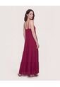 Vestido Largo  Para Mujer Vino Ostu de Ostu