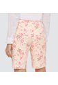 Bermuda Mujer Ostu  Rosa Algodón de Ostu