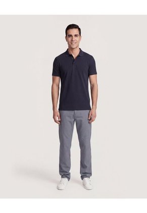 Pantalón Formal Essential Para Hombre Gris Ostu