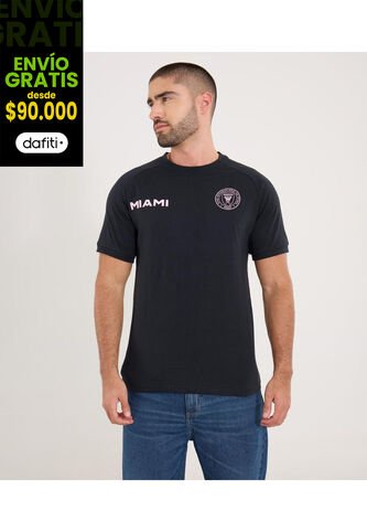 Camiseta Para Hombre Manga Corta Cuello Redondo Color Negro Marca Ostu #60091819 Ostu