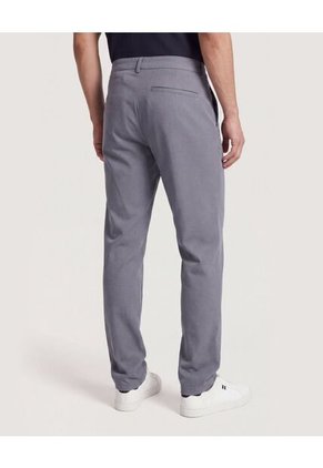 Pantalón Formal Essential Para Hombre Gris Ostu