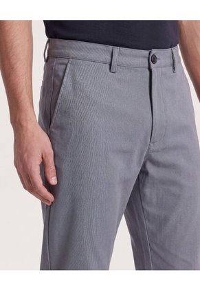 Pantalón Formal Essential Para Hombre Gris Ostu