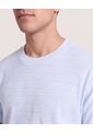 Camiseta Regular Preteñida Klang  Para Hombre Azul Ostu de Ostu
