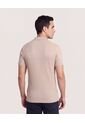 Polo Tricot Line Texture  Para Hombre Camel Ostu de Ostu