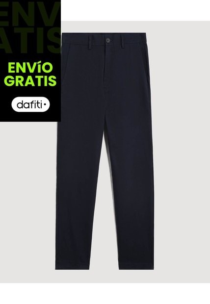 Pantalón  Para Hombre Chino Color Azul Marca Ostu #60070563
