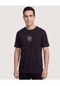 Camiseta Mickey Take It Easy  Para Hombre Negro Ostu de Ostu