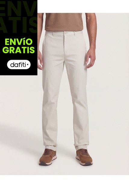 Pantalón  Para Hombre Moda Color Beige Marca Ostu #60070571