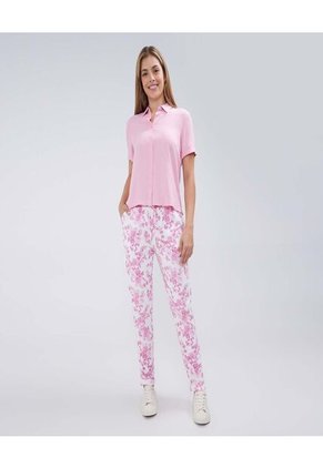 Pantalon Para Mujer Jogger Color Rosa Marca Ostu #40070642