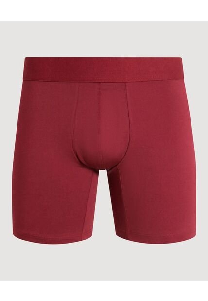Boxer  Para Hombre Filete Medio Microfibra Color Vino Marca Ostu #60000546