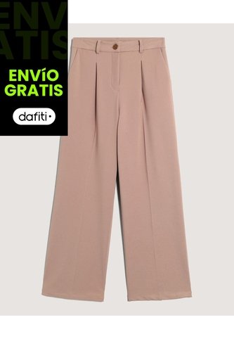 Pantalón  Para Mujer Moda Color Camel Marca Ostu #40070885 Ostu