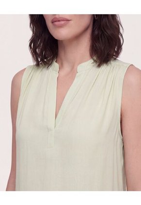 Blusa Manga Sisa Para Mujer Verde Ostu