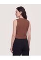 Chaleco Punto Modern  Para Mujer Café Ostu de Ostu