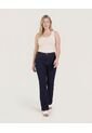 Jean Skinny Flare De Tiro Medio  Para Mujer Azul Ostu de Ostu