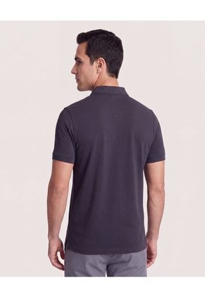 Polo Basica  Para Hombre Azul Ostu