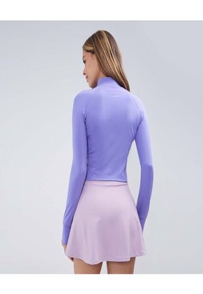 Buzo Para Mujer Cuello Alto O Cuello Tortuga Color Lila  Marca Ostu #40060371