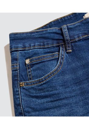 Jean Para Hombre Slim Color Azul Medio Marca Ostu #60160350