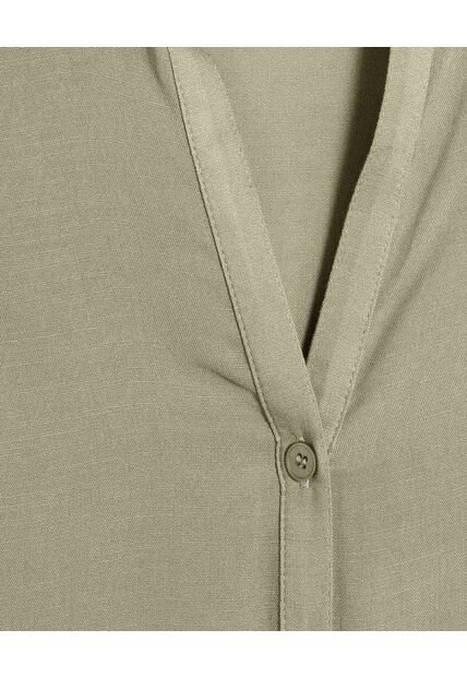 Blusa Para Mujer Manga 3/4 Color Verde  Marca Ostu #40120928