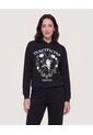 Hoodie Maléfica Dark Roses  Para Mujer Negro Ostu de Ostu