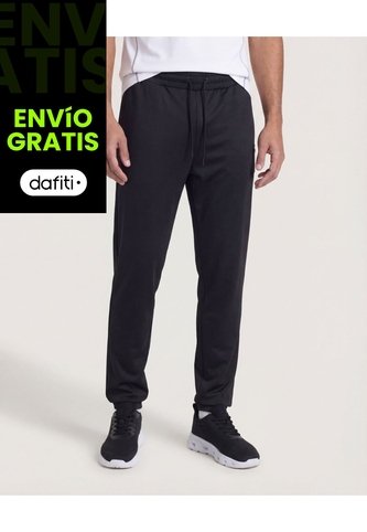 Pantalón  Para Hombre Jogger Color Negro Marca Ostu #60070560 Ostu