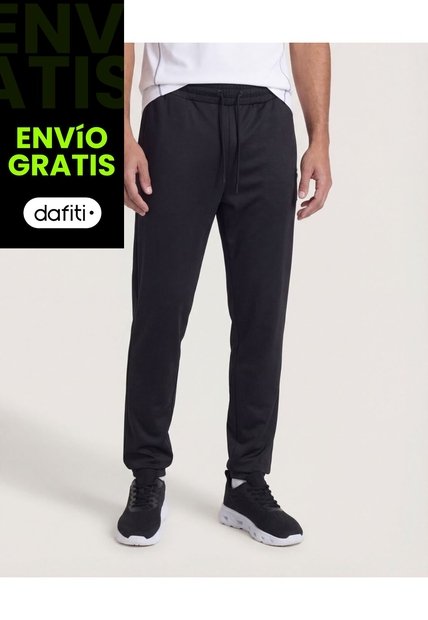 Pantalón  Para Hombre Jogger Color Negro Marca Ostu #60070560