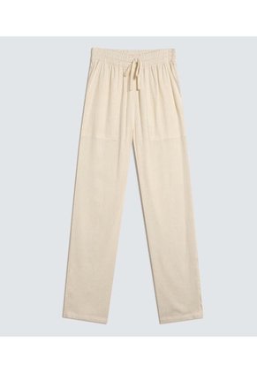 Pantalon Para Mujer Jogger Color Crudo Marca Ostu #40070720