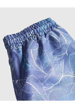 Bermuda Infantil Niño Regular Corto Color Azul Marca Ostu #80100054