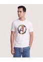 Camiseta Avengers Circle Art  Para Hombre Crema Ostu de Ostu