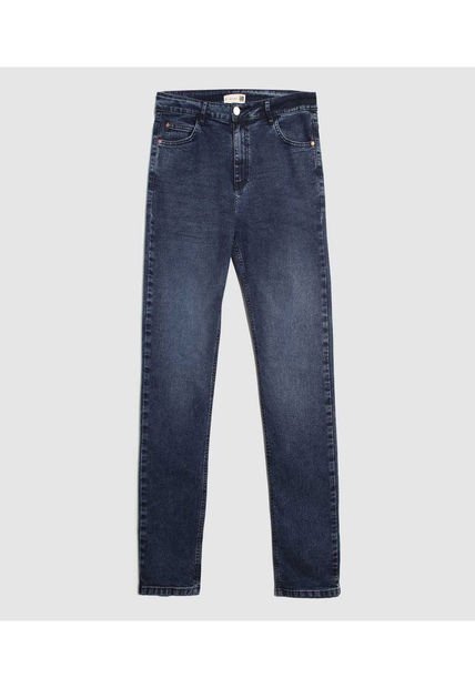Jean Para Hombre Slim Color Azul Medio Marca Ostu #60160348