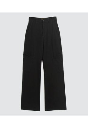 Jean Para Mujer Wide-Leg Color Negro Marca Ostu #40160459