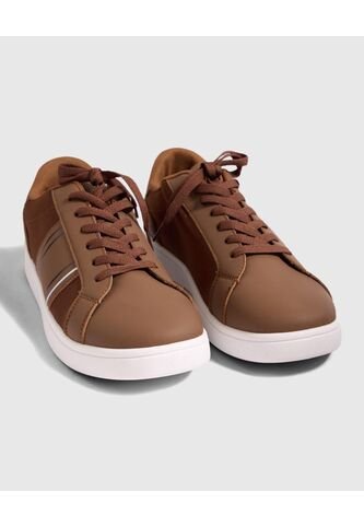 Tenis Para Hombre Casual Color Café  Marca Ostu #60720107 Ostu