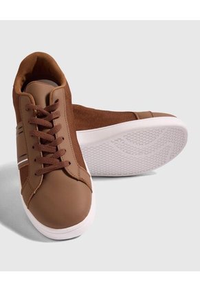 Tenis Para Hombre Casual Color Café  Marca Ostu #60720107