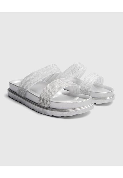 Sandalias Para Mujer  Color Gris  Marca Ostu #40690009