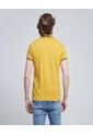 Polo Para Hombre Cuello Tejido Sin Bolsillo Color Amarillo  Marca Ostu #60110641 de Ostu