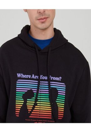 Hoddie Con Estampado De E.T.  Para Hombre #60060311 Ostu