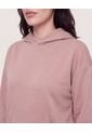 Hoodie Basic Soft  Para Mujer Café Ostu de Ostu