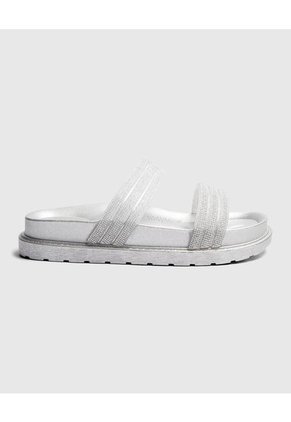 Sandalias Para Mujer  Color Gris  Marca Ostu #40690009