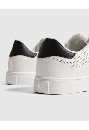 Tenis Para Hombre Casual Color Blanco Marca Ostu #60720109