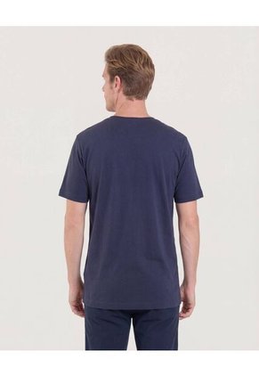 Camiseta Night Rhythm  Para Hombre Azul Ostu
