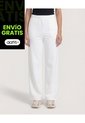 Pantalón  Para Mujer Moda Color Marfil Marca Ostu #40070908 de Ostu